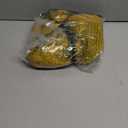 ANOGOL Hair Cap +32 in/80 cm Yellow Long Wavy Cosplay Wig For Girls Yellow Wavy Cosplay Synthetic Wig Costume For Halloween Party