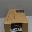 Creative Scents White Marble Look Home Decor Tray and Orb Set Coffee Table Decor for Living Room Centerpiece Table Decorations for Dining Table, Kitchen, Foyer, Entryway Elegant House Decoration