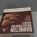 Superbaking 2 pcs Banneton Bread Proofing Basket, 9" Splinter-Free Round Rattan Bread Basket with Liners, Sourdough Starter Kit, Sourdough Bread Baking Supplies & Sourdough Kit, Bread Making Tools