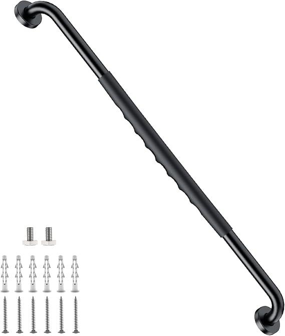 iMomwee Shower Grab Bars 32 Inch, Anti-Slip Bathroom Grab Bar for Senior