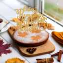 2 x Cutest Pumpkin in the Patch Cake Topper, Fall Pumpkin Birthday Decorations, Little Pumpkin Themed Baby Shower/Gender Reveal Party Decorations