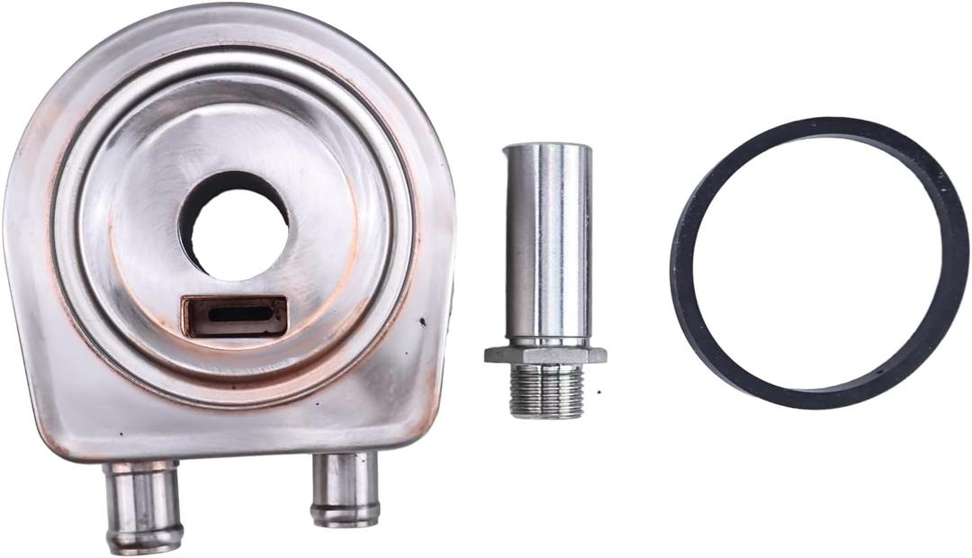 Oil Cooler RE61769 R99252 RE38078 Compatible with JD Tractor 2555 2755 2855N 3155 4050 6200 6400
