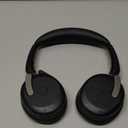 Jabra Evolve2 65 Flex Wireless Stereo Headset - Bluetooth, Noise-Cancelling ClearVoice Technology & Hybrid ANC - Certified for Microsoft Teams - Black (USB-C & Charging Cord)