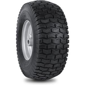 15x6.00-6nhs Lawn Mower Front Tire 4 Ply 15x6x6 Lawn Mower 570 Lbs Tire and Wheel with 3/4" Iron Bushing and 6 Spacers, Replacement for Garden Lawn Tractor Riding Lawn Mowers, 1 Pack