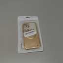 Misscase for iPhone 13 Magnetic Glitter Case Compatible with MagSafe,Full Protection Slim Shockproof Anti-Scratch Case with Camera Lens Protector Logo View Dust-Proof Net for Women Gold