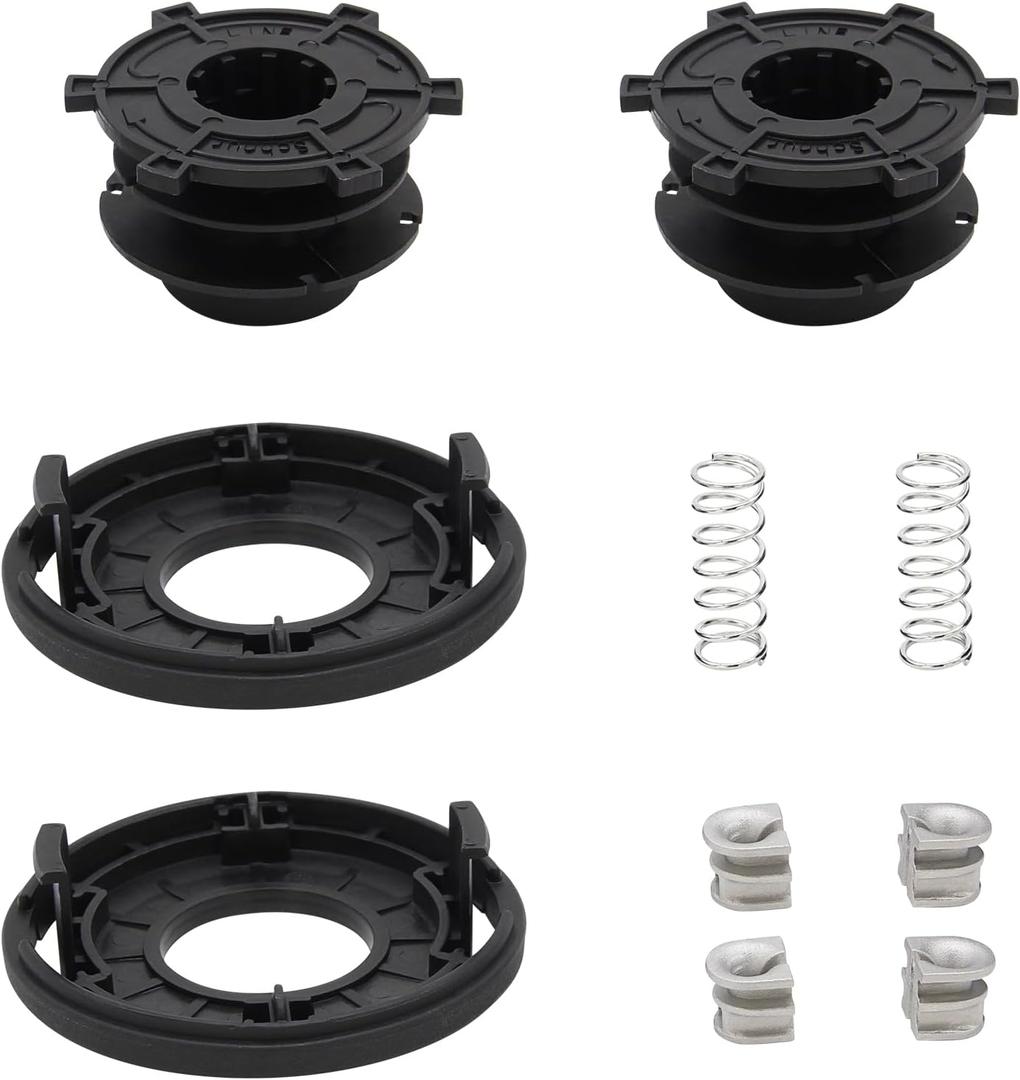 2-Set 25-2 Trimmer Head Rebuild Kit,Parts Head Spool and Cover Cap Fit for Stihl 25-2 FS44 FS55 FS80 FS83 FS85 FS90 FS100 FS100RX FS110 FS120 FS130 FS200 FS250 String Trimmer