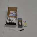 Mi Light Wireless 2.4G RF RGB + White/Warm White Controller Kit, 4 x Controllers and 4-Zone Remote, Wi-Fi Bridge Compatible, 4CH Multicolor RGBW/RGBWW LED Strip Light Controller