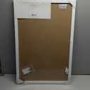 U Brands Farmhouse Dry Erase Calendar White Board with White Frame Set, Office Supplies, with Magnets, 20” x 30”, 3 Pieces