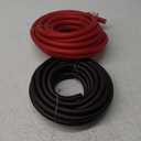 InstallGear 4 Gauge Wire - 50 ft 4 AWG CCA Battery Cable - Car Audio, Amplifier Power, Ground Applications (Red + Black)