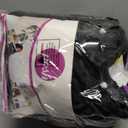 Kids Floor Pillow Cover - Premium Cushion and Lounger Covers for Pillows (King Pillows NOT Included) - Gifts for Teenage Girls, King Pillow Size, Faux Rabbit Fur - Black (88" x 32" (Pack of 1))