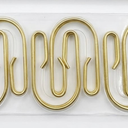 12 Pack Golden Shower Curtain Hooks