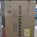 VIZ-PRO Dry Erase Board/Magnetic Whiteboard, 96 x 48 Inches, Large Wall Mounted Board for School Office and Home 8' x 4'