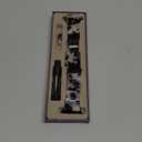 V.R.HOPE Resin Watch Band Compatible with Apple Watch Band for Women 38mm 40mm 41mm 42mm Tortoise Fashion Lightweight Bracelet Strap for iWatch Series 11/10/9/8/7/6/5/4/3/2/1/SE3 (Black Floral)