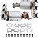 Catalytic Converter 30584 30585 Fit for FORD EXPLORER 2013-2019, TAURUS 2013-2019, FLEX 2013-2019, EDGE 2013-2018, POLICE INTERCEPTOR UTILITY POLICE INTERCEPTOR SEDAN | LINCOLN MKT MKZ MKS 2Pcs