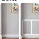 Upick Wall Panels Board and Batten Kit, Paintable PS Wainscoting Paneling for Accent Wall 120" x 43"