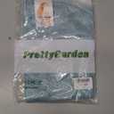 PRETTYGARDEN Women's Faux Leather Tube Tops 2025 Summer Strapless Asymmetrical Ruched Bandeau Shirts Going Out Club Outfits XL, Light Lake Blue