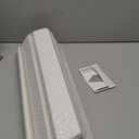 Foldable Stone Bath Mat, Quick Dry Stone Drying Mats for Bathroom, Super Absorbent Bath Mat, Non Slip, Large Diatomaceous Earth Dish Drying Mats for Kitchen Counter 23.5 x 15.4in, White