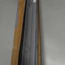 LazBlinds No Tools No Drill 1" Vinyl Mini Blinds, Cordless Blinds for Windows, Light Filtering Horizontal Window Blinds & Shades, 33 1/2" W x 48" H, Grey