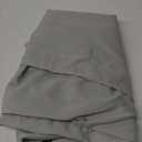 HolidayIdeas 2 Pack Fitted Table Clothes - 48 x 24 Inch - Silver Rectangle Tablecloths for 4 Foot Tables, Polyester Fabric Tablecloth for Parties, Birthday, Baby Shower, Trade Show, Wedding (4FT|2 Pack, Silver Grey)