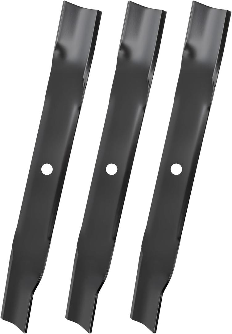 115-2454-03 High Lift Blades for 54" Mower Deck, Compatible with Toro TimeCutter HD Titan ZX5400 ZX5420 MX5400 MR5400 Ex-Mark Lawn Mower, Replace 115-4999 115-4999-03 115-9650-03, 3 Pack