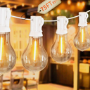 String Lights for Outside 75FT Patio Lights