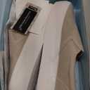 JABASIC Women Slip-on Platform Loafers Casual Comfortable Loafer Shoes (8, Beige)