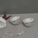 Momcozy M5 Lite Hands-Free Wearable Breast Pump, DoubleFit Flange for Baby-Like Comfort, 3 Modes & 9 Suction Levels, No Flange Insert or Hard Carry Case, 24mm, 2-Pack, Cozy Red