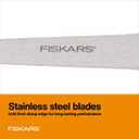 Fiskars All Purpose Scissors, High Performance Cutting, Stainless Steel Blades, Ergonomic and Comfort Handles, Perfect for Arts and Crafts and the Office, Scissors for Office