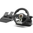 PXN PC Racing Wheel, V3 PRO 180 Degree Universal USB Car Sim Game Steering Wheel with Pedals for Xbox One, Xbox Series S/X, PS3, PS4, Switch (Black)