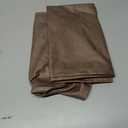 2 Pack Velvet Stretch Armrest Covers - Non Slip Sofa Chair Covers, Soft Elastic Arm Protectors for Living Room Couch, Office Chair, Recliner (Taupe)