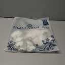 BOMAROLAN Artificial Flowers Faux Butterfly Orchid 4 Pcs Real Touch Double Branch Silk Flowers (No Vase) for Wedding Home Office Party Hotel Yard Decoration Restaurant Patio Festive Furnishing (White)