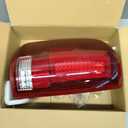 LED Tail Light for 2004 2005 2006 2007 2008 Ford F-150, Rear Taillight Assembly, FO2800182 FO2801182 5L3Z13404CA 6L3Z13404BA 4L3Z13404AA (Red Lens)