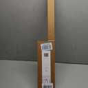 Ivilon Drapery Treatment Window Curtain Rod - Square Design 1 1/8 Rod. 28 to 48 Inch. Black