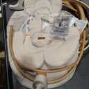Baby Swings for Infants, Monamii Baby Swing, Infant Swing with 5 Speeds, 10 Lullabies, Electric Swing for Baby, Indoor & Outdoor Use (Beige)