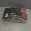 qiqee 60 pcs Kraft Bags with Handles 7.6"x4.75"x10.5" Medium Gift Paper Bag 16 Different Solid Color Bags