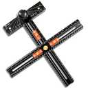 Goldera Cabinet Hardware Jig, 30-Inch Adjustable T-Square Marking Ruler, Aluminum Woodworking Layout & Drilling Guide for Cabinet Handles, Pulls & DIY Projects