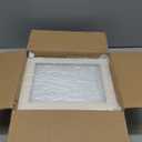 SONGMICS Watch Box, 10-Slot Watch Case Organizer with Large Glass Lid, Removable Pillows, Gift for Loved Ones, Cloud White Synthetic Leather, Cappuccino Beige Lining UJWB010W01