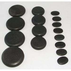 Zabrina 16 Pcs Professional Large Massage Stone Set Basalt Hot Rocks Stones