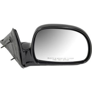 Dorman 955-306 Passenger Side Manual Door Mirror - Folding Compatible with Select Models, Black