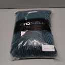 Women's Velvet V Neck Puff Sleeve Dress for Wedding Guest Cocktail Elegant Bodycon Party Midi Dress (Green, XL)