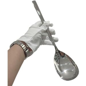 Extra-Large Serving Spoon,12 Inch Premium Food-Grade 18/10 Stainless Steel,Heavy-Duty Buffet Spoon with Ergonomic Long Handle (1 Pack)