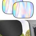 Car Window Shades,Car Accessories Universal Vehicle Side Window Sun Shade,UV Protection Heat Resistance Automotive Windows Sunshades,Compatible with Most SUVs,Cars,Sedan (Rear Window)