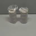 Termichy Stackable Formula Dispenser Portable Milk Powder Container, 2 Pack, Warm Grey