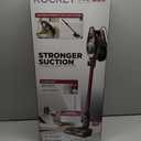 Shark HV371 Rocket Pro DLX Corded Stick, Removable Hand Vacuum, Advanced Swivel Steering, XL Cup, Crevice Tool, Upholstery Tool & Anti-Allergen Dust Brush, Fuchsia, Capacity