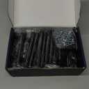 Ravinte 30 Pack | 5 Inch Cabinet Pulls Matte Black Stainless Steel Kitchen Drawer Pulls Cabinet Handles 5 InchLength, 3 Inch Hole Center