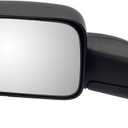 Dorman 955-494 Driver Side Power Door Mirror - Heated / Folding Compatible with Select Dodge Models, Black