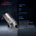 Autoround 10914 New Starter Compatible with Honda Accord 2013-2017 2.4L, Civic 2016-2019 2.0L, CR-V 2015-2016 2.4L, OE Replacement # 312005A2A51 31200-5A2-A52