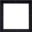 Floater Frame (Black, 20 x 20 inches) for 1.5 inch Deep Canvas Paintings/Prints/Wall Art