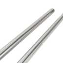 40 Inch to 72 Inch Adjustable Closet Rod for Hanging Clothes, Polished Chrome, Heavy Duty Steel Construction  Design House, 206052