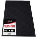 SlipToGrip Door Mat - Durable Door Outdoor Mats for High Traffic - Large 59x35 Inch Black Mat with Water-Resistant Surface - No-Slip and Easy-to-Clean for Indoor and Outdoor Entryways